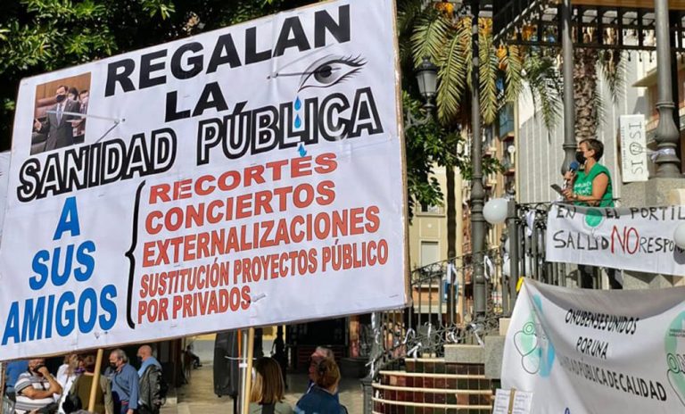 <strong>Animan a los onubenses a manifestarse este sábado en defensa de la sanidad pública</strong>