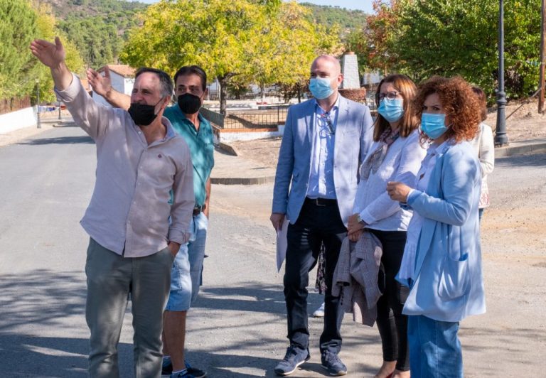 Diputación muestra su compromiso contra la despoblación en Las Veredas, El Patrás y Mina Concepción