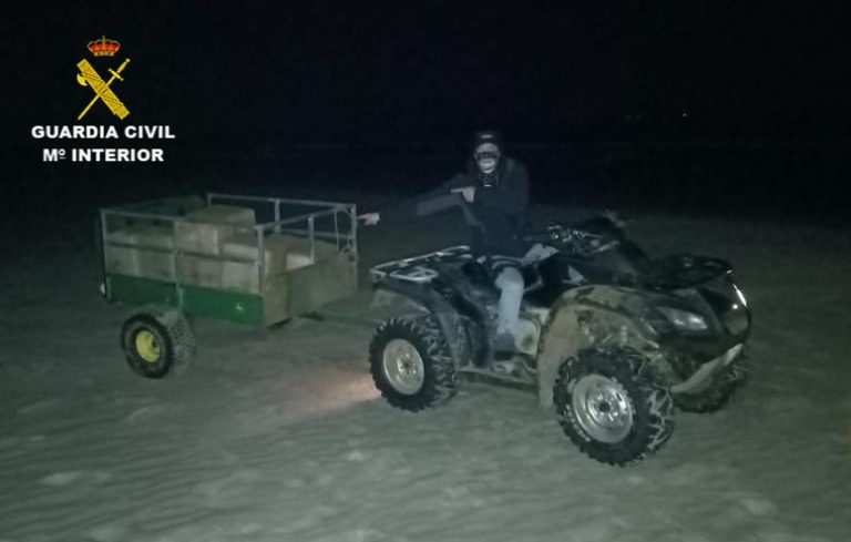 Desmantelan una organización criminal de tráfico de hachís asentada en Huelva y Cádiz