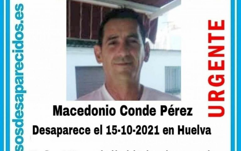 Buscan a un hombre desaparecido en Huelva desde hace ya 23 días