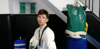 El cartayero Ángel de La Cruz participa este sábado en el Andaluz de Taekwondo Senior