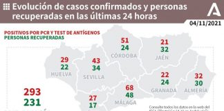 Cartaya (6), Huelva (4) y Palos (4), municipios más afectados por los 29 casos de un jueves con un muerto en Ayamonte