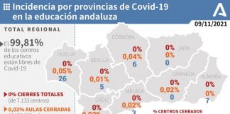 Huelva (7) y Cartaya (2), municipios más afectados por los 13 casos de este martes
