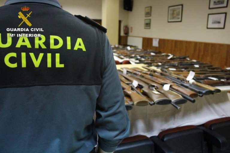 La Guardia Civil subasta del 22 al 26 de noviembre 770 armas de distintos tipos