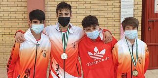 El taekwondo lepero se trae dos bronces y dos cuartos puestos del Andaluz Junior de Mairena