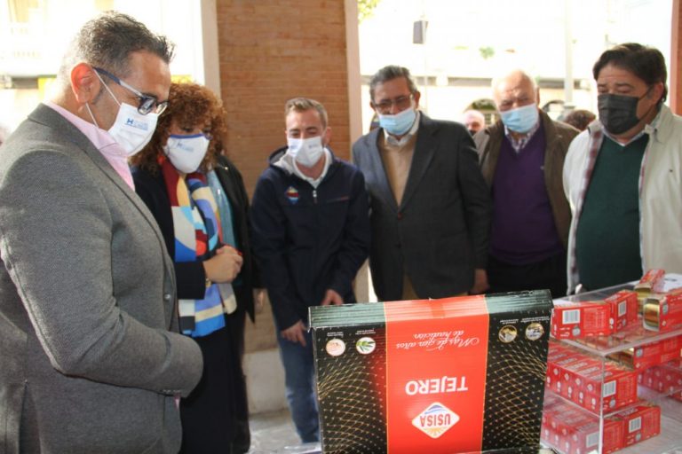 La Muestra del aceite de oliva, conservas y quesos onubenses vuelve a los soportales de Diputación