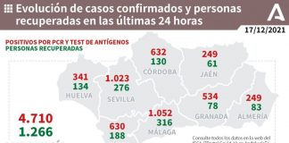 Huelva (106), Aracena (34), y Cartaya, Almonte y Ayamonte (14), municipios más afectados por los 341 casos de este viernes