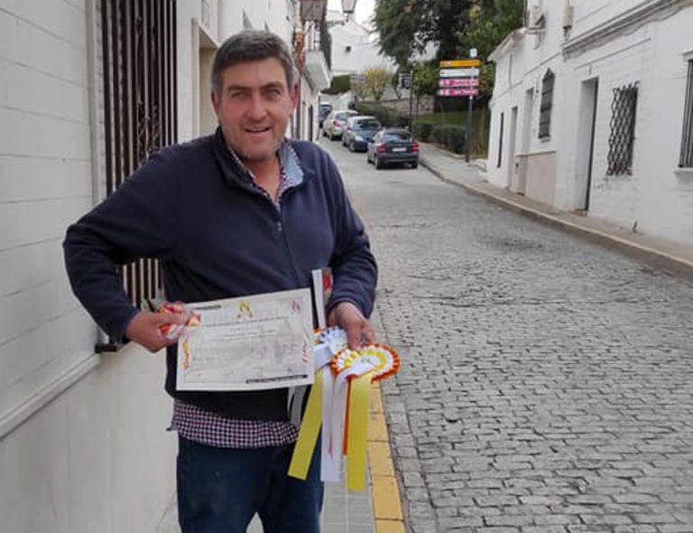 El cartayero Vicente Zambrano se trae dos oros y una plata del Nacional de Ornitología de Talavera