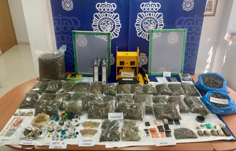 Desmantelan en Huelva 3 asociaciones cannábicas que presuntamente operaban como puntos de venta de droga