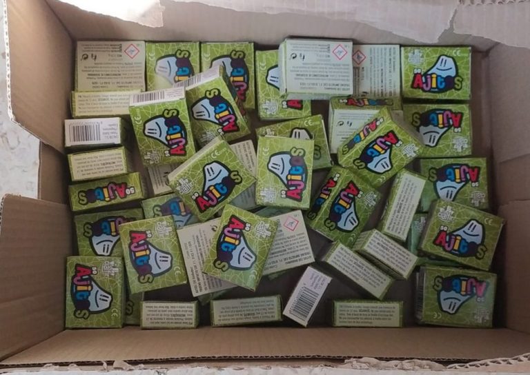 El Bando ‘antipetardos’ de Punta da sus primeros frutos con la incautación de 2.200 artefactos pirotécnicos