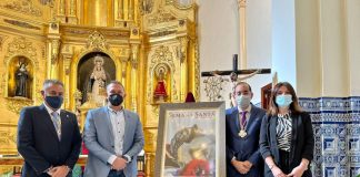 Una fotografía de Manuel Jesús Aguilera anuncia la Semana Santa de Isla Cristina