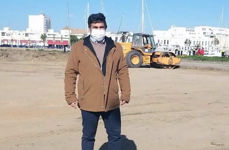 El delegado de Fomento de la Junta «reincide» en su visita a obras en Ayamonte sin contar con la alcaldesa