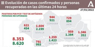 Huelva (157), Valverde (45) y Lepe (30), municipios más afectados por los 621 casos de un jueves con dos muertos: Lepe y la capital provincial
