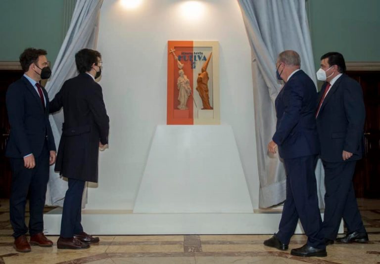 Un relieve escultórico de Ángel Sarmiento anuncia la Semana Santa de Huelva 2022