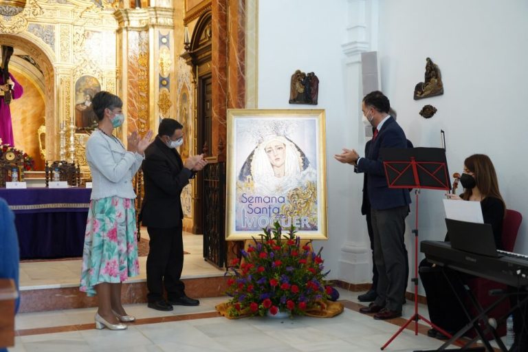 Una pintura de Miguel Ollero anuncia la Semana Santa de Moguer 2022