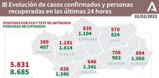 Huelva (113), Valverde (28), Cartaya (18) y Cortegana (18), municipios más afectados por los 369 casos de este miércoles