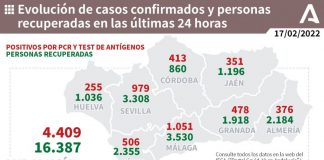 Huelva (77), Almonte (18) e Isla (17), municipios más afectados por los 255 casos de un jueves con dos muertos: Isla e Higuera