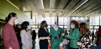 Siete firmas onubenses muestran sus creaciones flamencas en Simof de la mano de Diputación