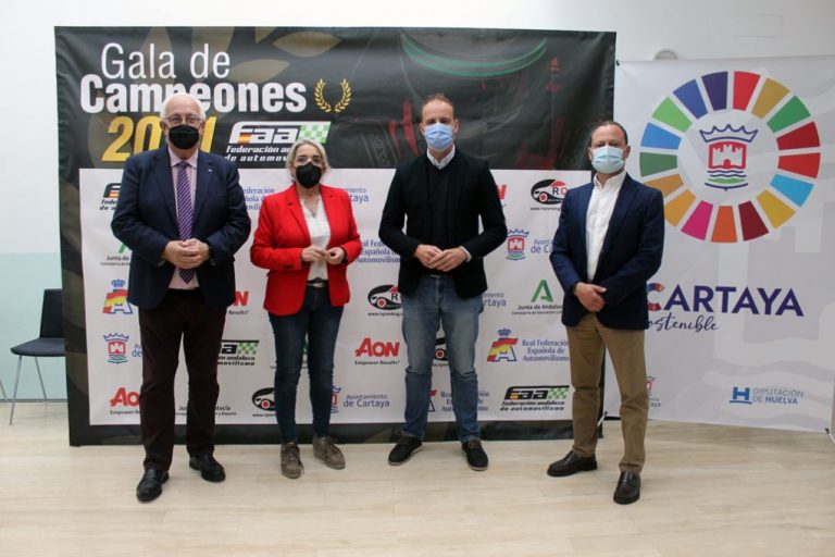 Los mejores pilotos y equipos se darán cita en Cartaya en la Gala Anual del automovilismo andaluz