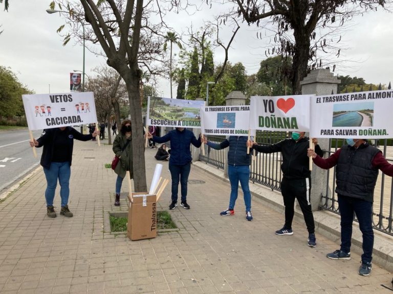 Ayuntamiento y agricultores de Almonte acusan a la Junta de poner en peligro la agricultura sostenible y los regadíos de Doñana