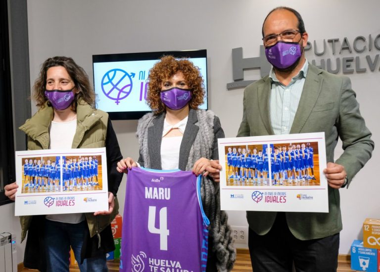 Diputación y Ciudad de Huelva inician la campaña sobre igualdad en el deporte “Ni más ni menos, Iguales”