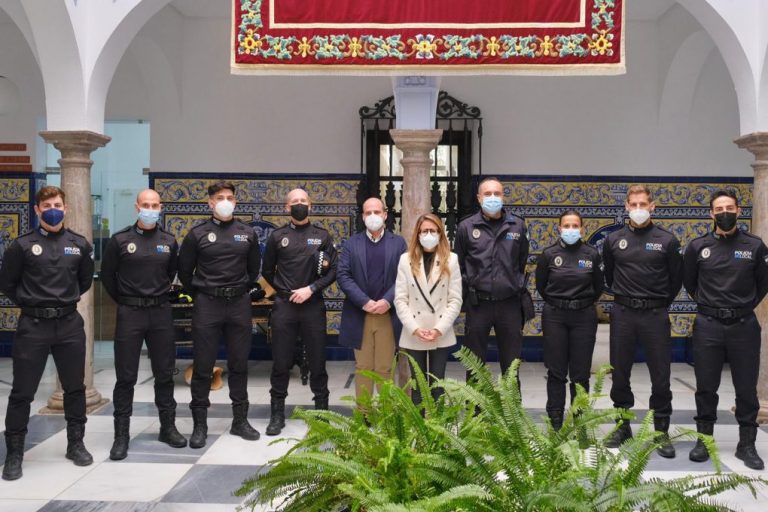 Ayamonte incorpora siete nuevos policías locales