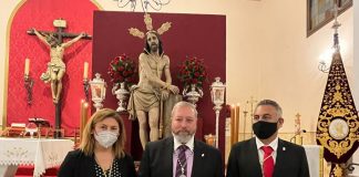 Francis Zamudio pregona un año más a la Hermandad de la Flagelación de Isla Cristina