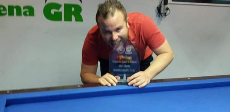 Un ayamontino participa en el Mundial de Billar de Las Vegas, en Estados Unidos