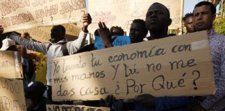 La Fundación Savia invita a Ione Belarra a conocer ‘in situ’ la realidad de los asentamientos