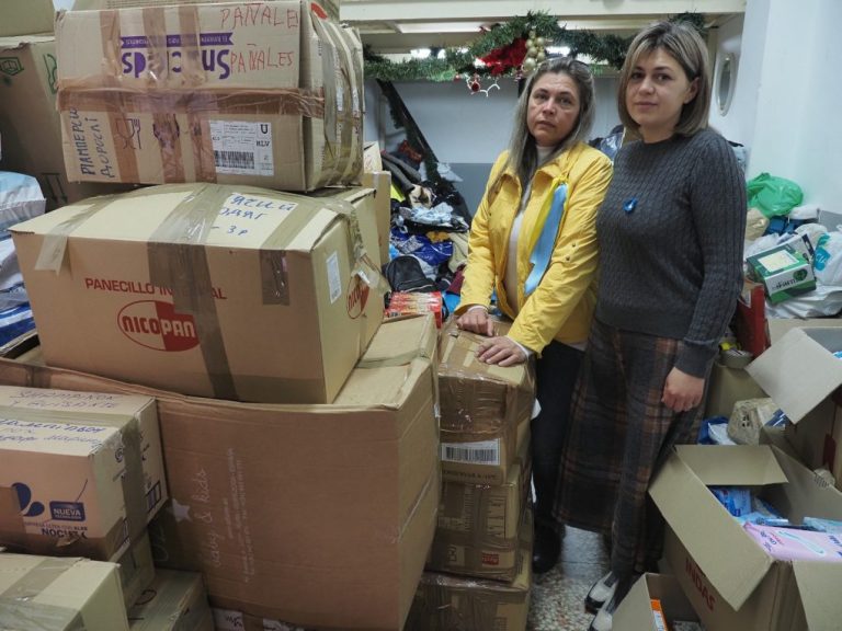 «Pedimos sobre todo torniquetes para los numerosos heridos por los bombardeos»
