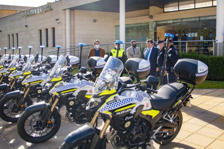 La Policía Local de Huelva estrena 10 nuevas motocicletas