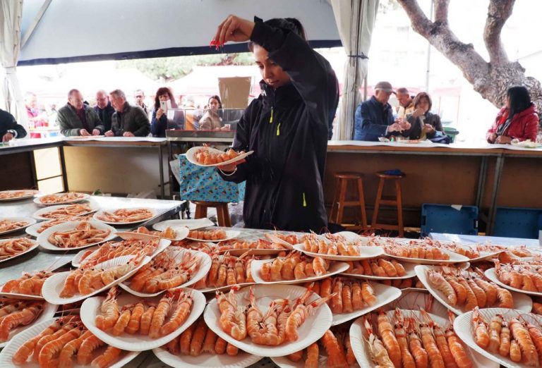La Feria de la Gamba de Punta Umbría se cierra con unos 80.000 visitantes
