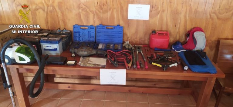 La Guardia Civil detiene al autor de varios robos en Valverde del Camino