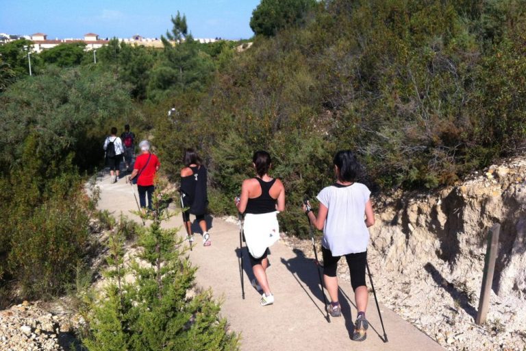La ruta del Parque de los Cabezos de Islantilla revalida el distintivo Sendero Azul