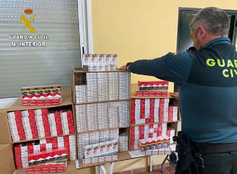 Intervenidas 3.500 cajetillas de tabaco de contrabando en Moguer