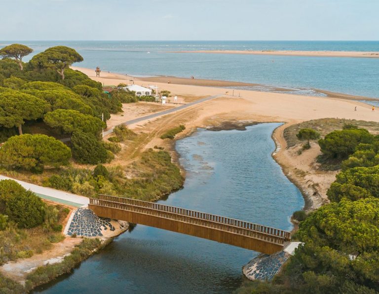 El Sendero del Caño de La Culata, en Nuevo Portil (Cartaya), obtiene la distinción Sendero Azul