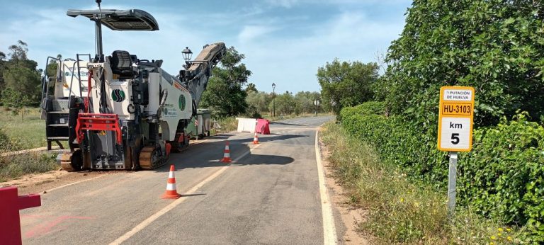 Diputación invierte 500.000 euros en la mejora de la carretera de acceso a Fuente de la Corcha