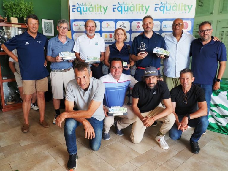 Jorge Liaño gana en Ayamonte el Premio ‘Periodista Santi Roldán’, en la II prueba del Circuito Andalucía Equality Golf Cup