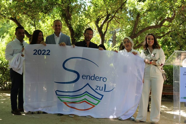 Cartaya recoge el distintivo ‘Sendero azul’ que reconoce el valor ambiental de la ruta botánica Caño de La Culata