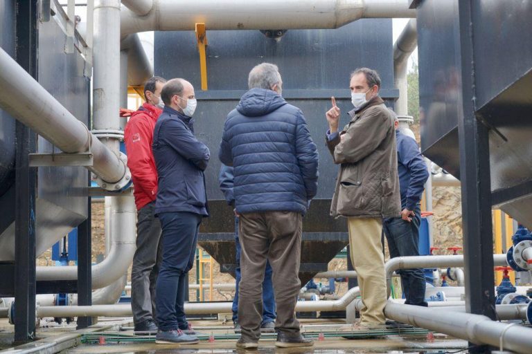 Satisfacción en Ayamonte por los avances para la ampliación de la depuradora de la localidad