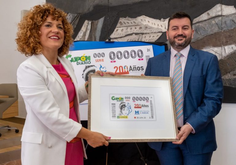 La ONCE dedicará su cupón del 28 de junio al Bicentenario de la Diputación de Huelva