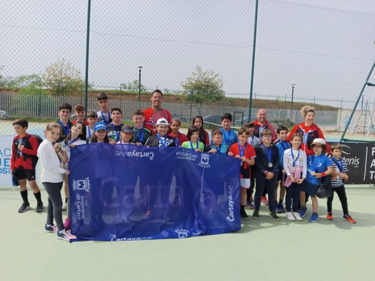 Cartaya e Isla Cristina acogen dos encuentros de tenis de Diputación para jóvenes escolares