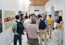 Una exposición resume la historia común de los tres municipios de la Eurociudad del Guadiana