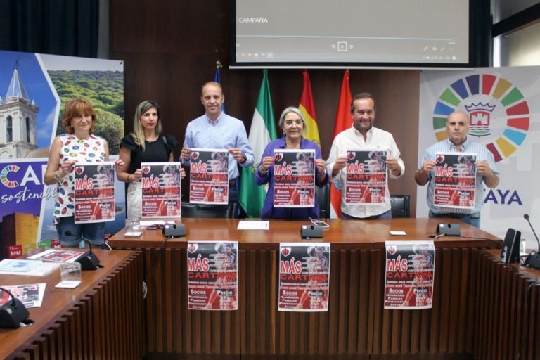 ‘Más Cartaya’, lema de la campaña de abonados del equipo de fútbol local para su segunda temporada en Tercera