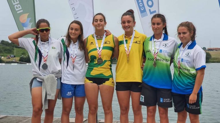Tercer puesto para el Tartessos femenino en La Liga Olímpica de Sprint Junior de España