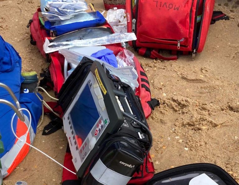 Muere un bañista por ahogamiento en la playa de Matalascañas