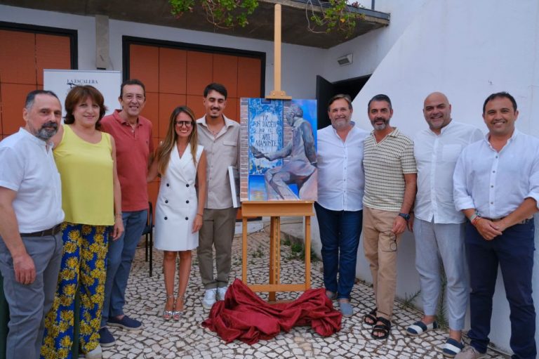 Una obra de Miguel Marín centrada en León Ortega anuncia este año el Paseo por el Arte de Ayamonte