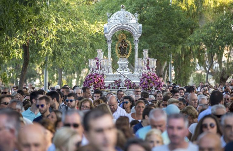Huelva organiza un dispositivo especial para la bajada de la Virgen de La Cinta hasta la Catedral