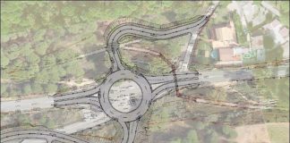 El Gobierno contrata construir una glorieta en la carretera N-435 a su paso por los Pinos de Valverde