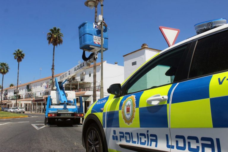 Cartaya instala 16 cámaras de vigilancia para incrementar la seguridad en el municipio
